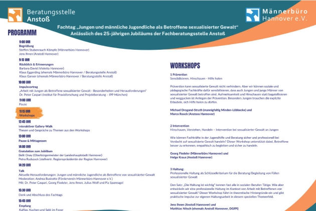 Programm Fachtag am 02.10.2025